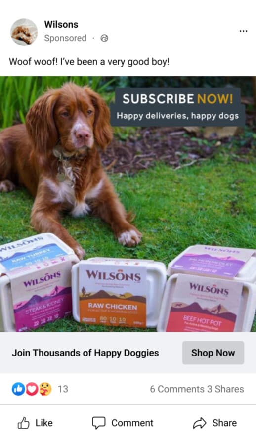 Social Media Advert (Before)